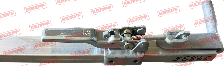 34835 Rechteckrohrspriegel, Alu, Sprung 100, l=2290, klappbares Planenrohr